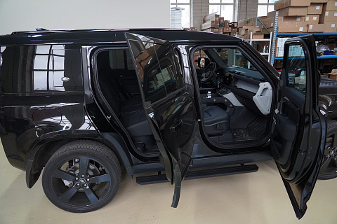 Электрические Пороги ATS для Range Rover Defender 110 (2019-2024) под оригинал