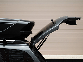 Автобокс Broomer Venture (L) 430л. АБС, текстурный пластик (Чёрный)