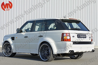 Комплект порогов Range Rover Sport (2005-2010)