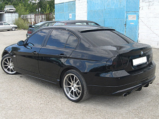 Юбка заднего бампера BMW 3 E90 (2005-2008)