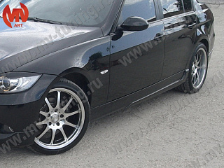 Накладки на пороги BMW 3 E90 (2005-2012)